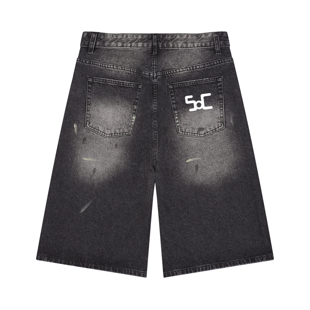 State Of Change Graffiti Jean Shorts