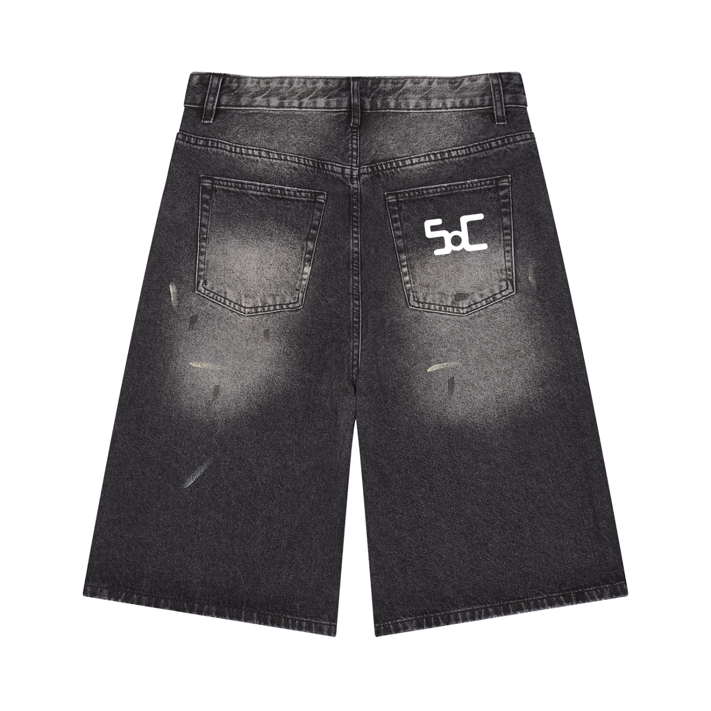 State Of Change Graffiti Jean Shorts