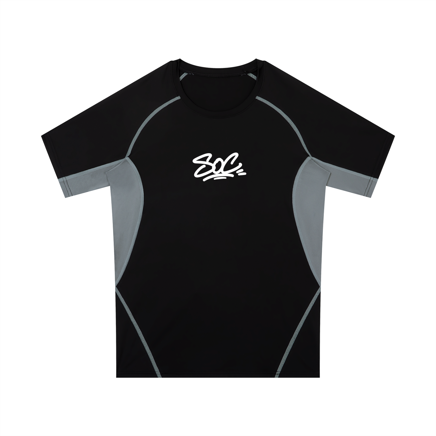 Black and grey  State Of Change  Training Top