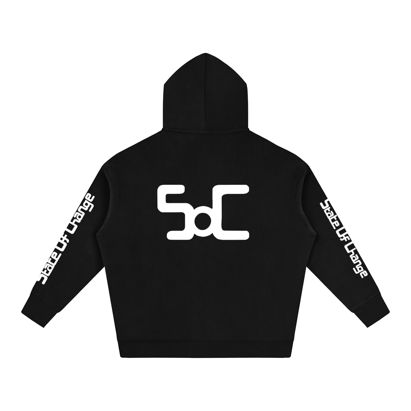 Oversize State Of Change Fleeced Hoodie