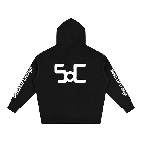 Oversize State Of Change Fleeced Hoodie