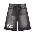 State Of Change Graffiti Jean Shorts